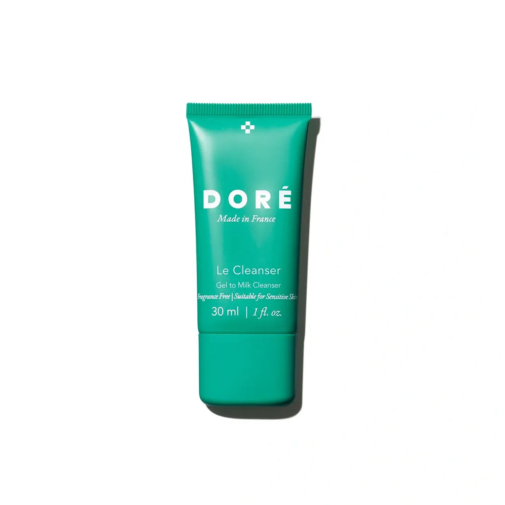 A tube of dore le cleanser facial cleanser against a white background.