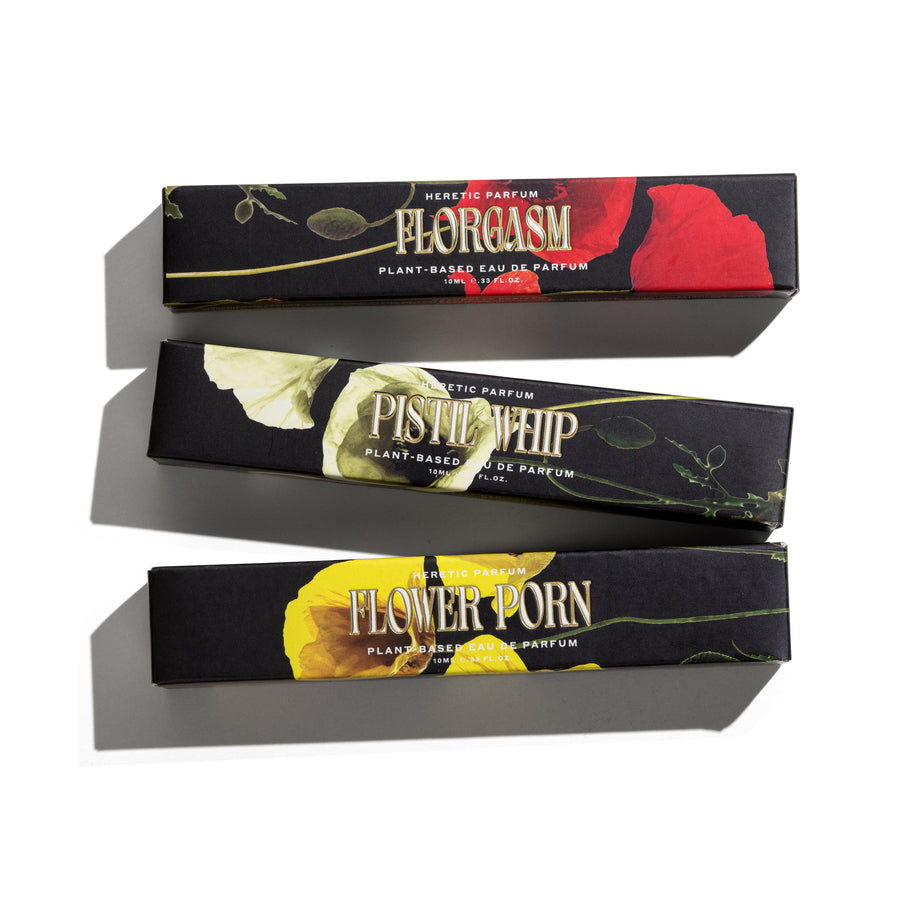Heretic Parfum The Florist - 10ml Rollerball Trio – Wren & Wild