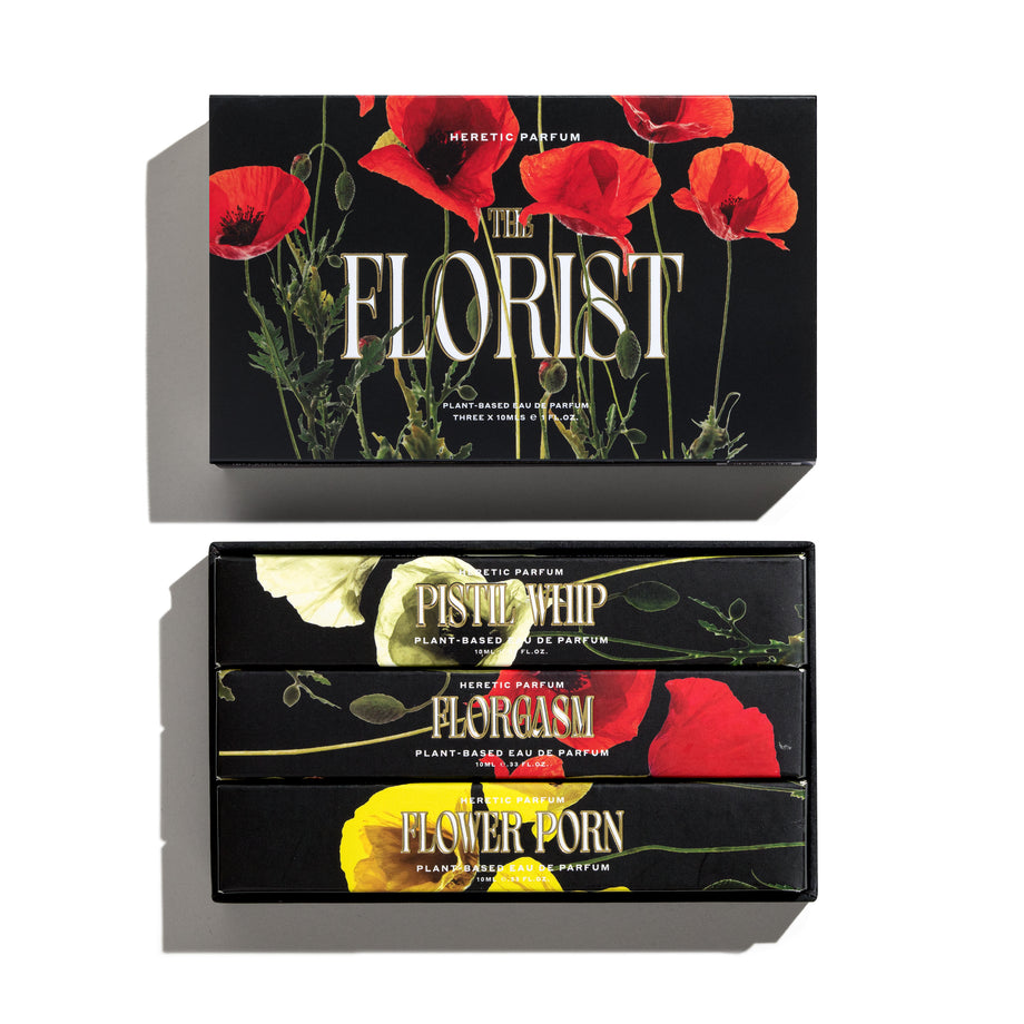 Heretic Parfum The Florist - 10ml Rollerball Trio – Wren & Wild