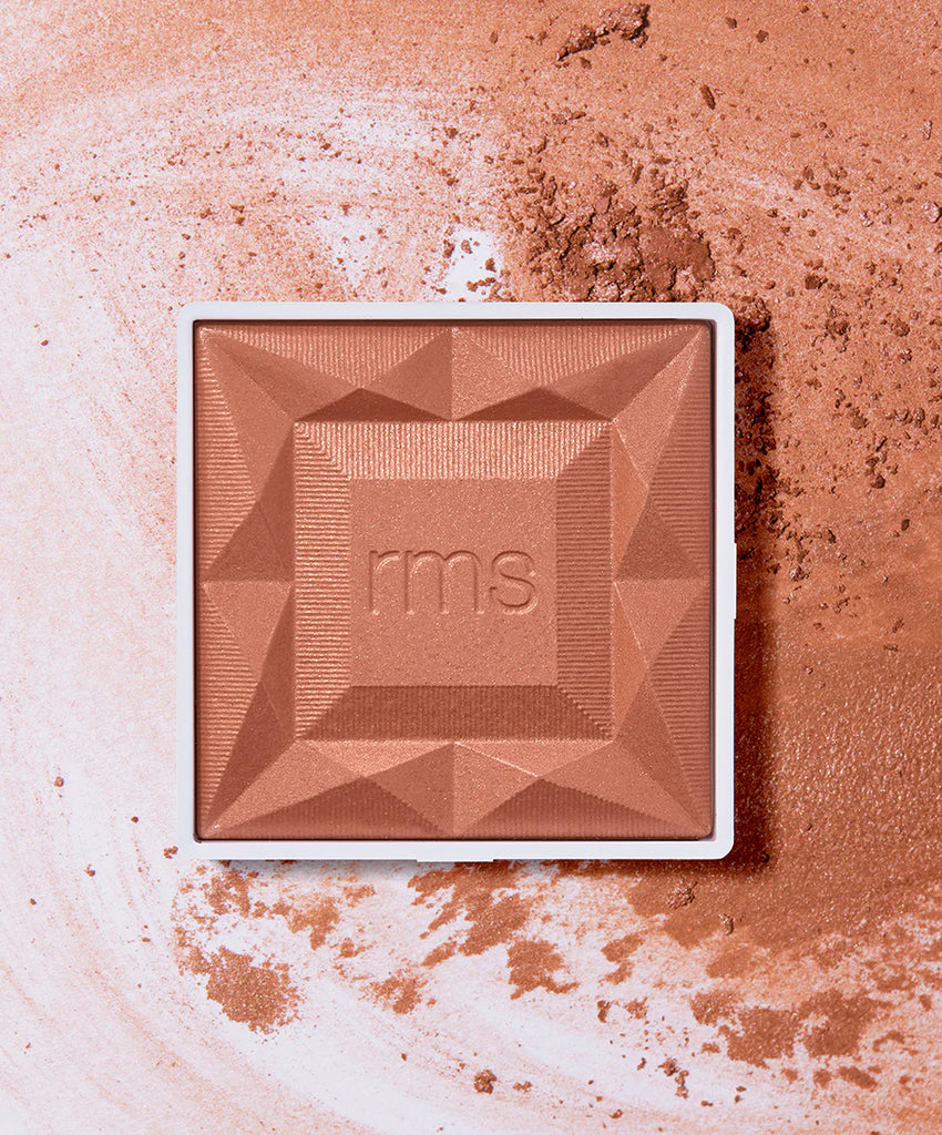 Maidens Blush Compact blush shade refill with geometric pattern by rms beauty.