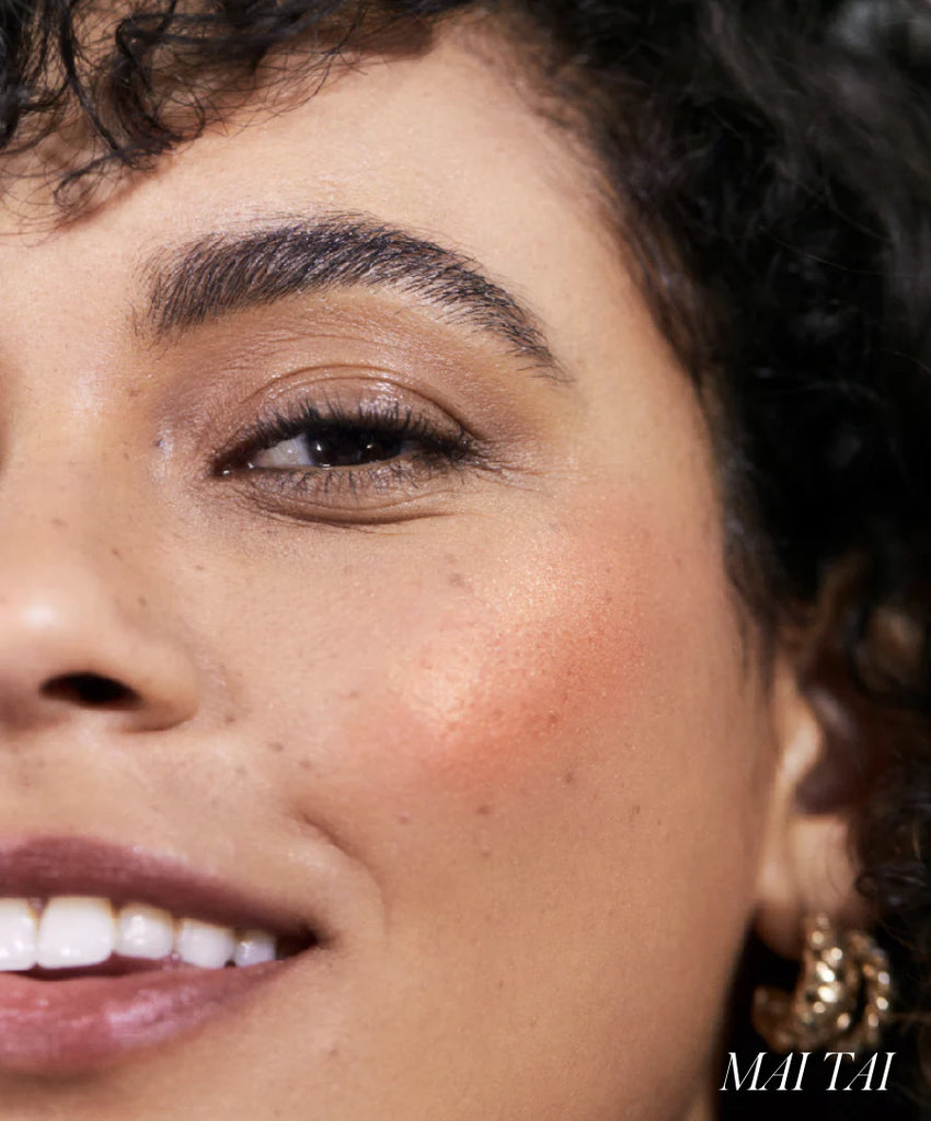 Model wearing shade Mai Tai