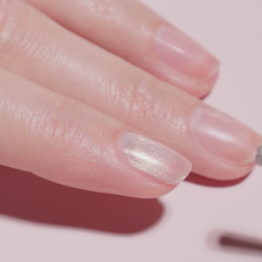 Solar nail polish application