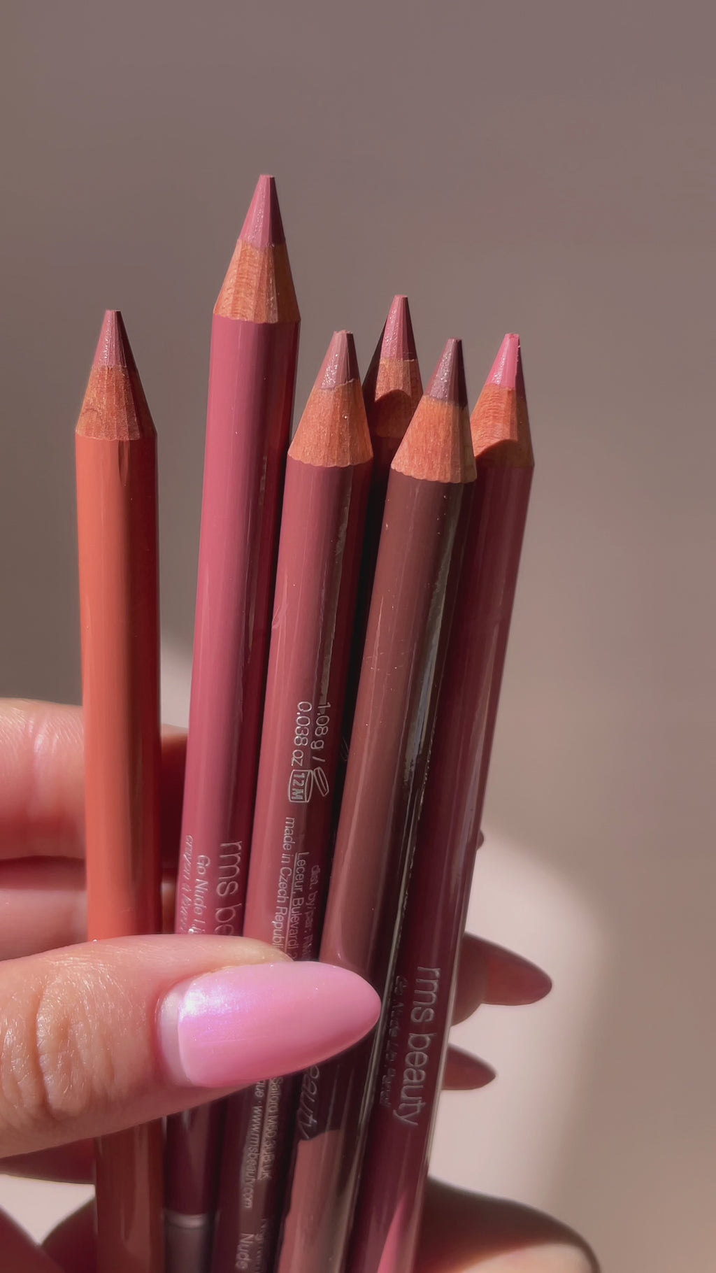 Go nude lip pencil swatches