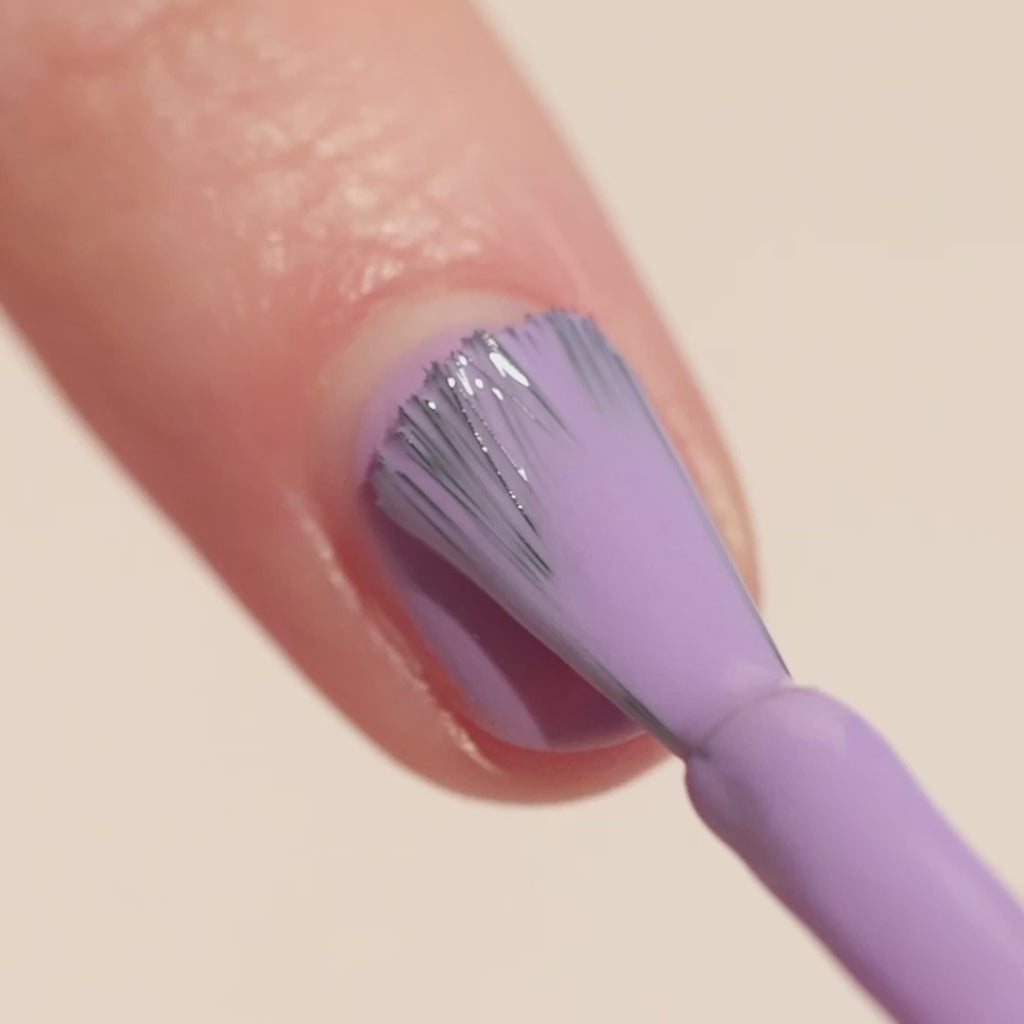 Wisteria nail polish application