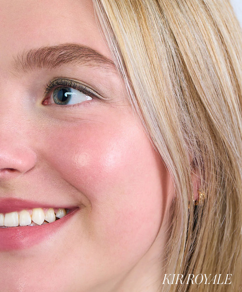 Model wearing shade Kir Royale 