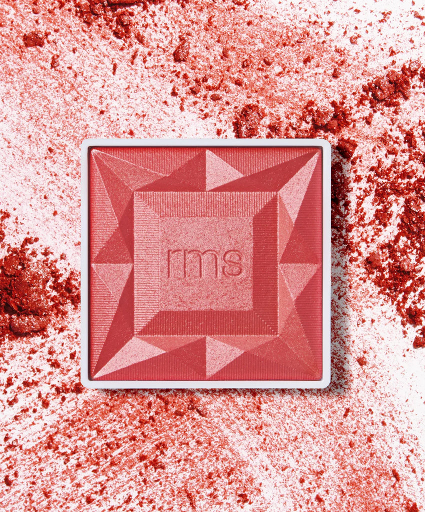 Kir Royale Compact blush shade refill with geometric pattern by rms beauty.