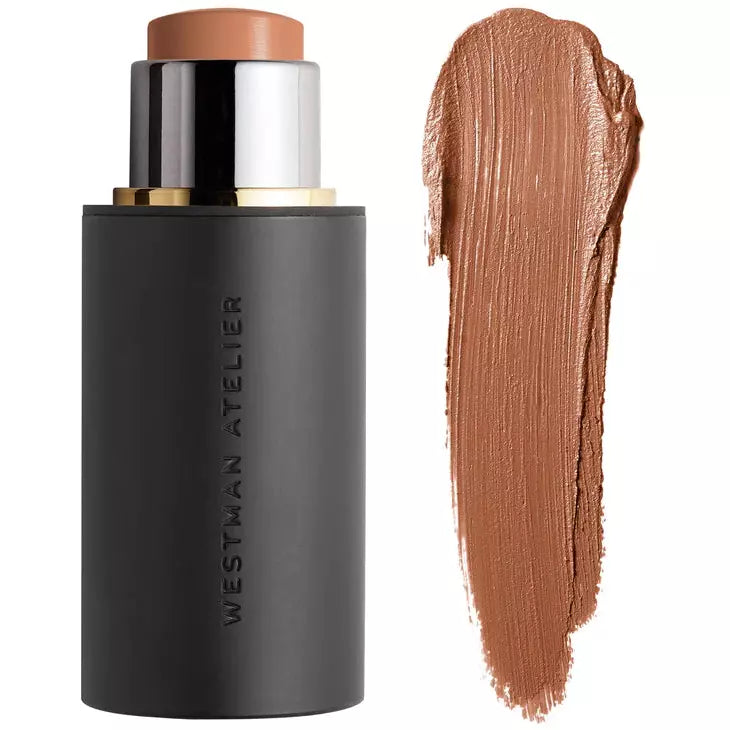 Foundation stick with color swatch.