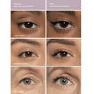 Close-up collage showcasing a variety of human eyes with different colors and eyebrow shapes.