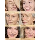 Six diverse female faces expressing a range of emotions from joy to neutral.
