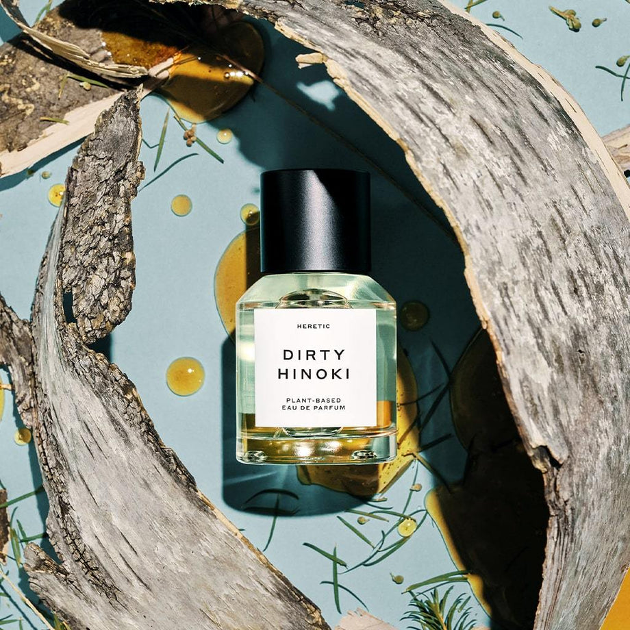Heretic Parfum Dirty Hinoki – Wren & Wild