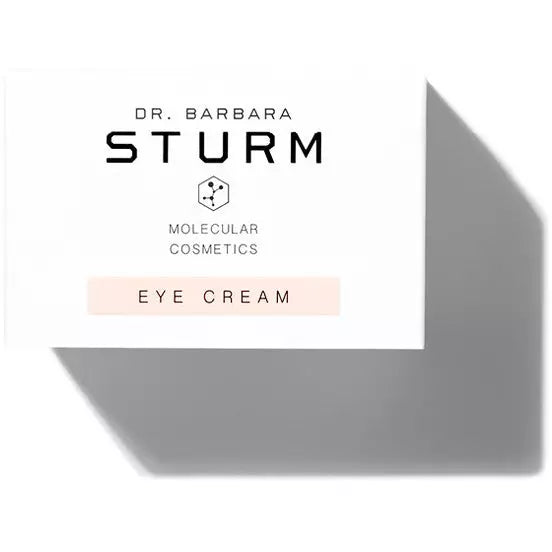 Product packaging for dr. barbara sturm molecular cosmetics eye cream.